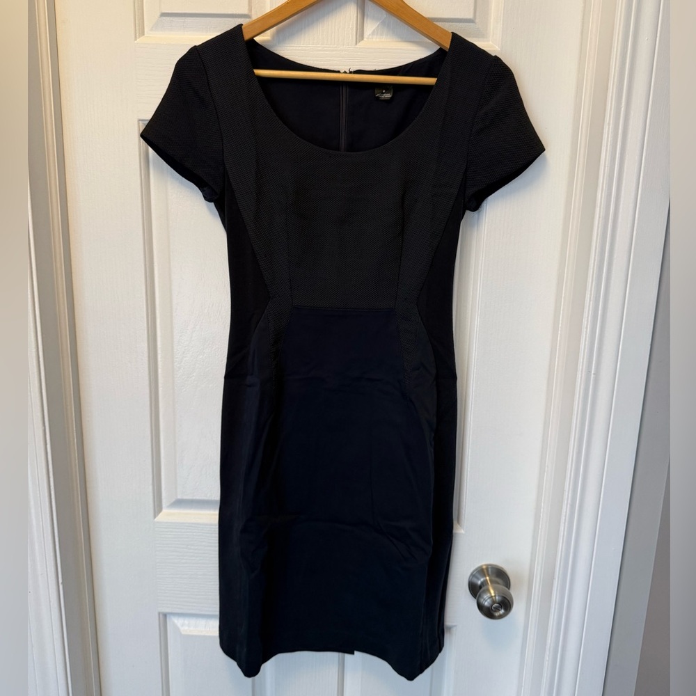 Club Monaco Navy Midi Dress